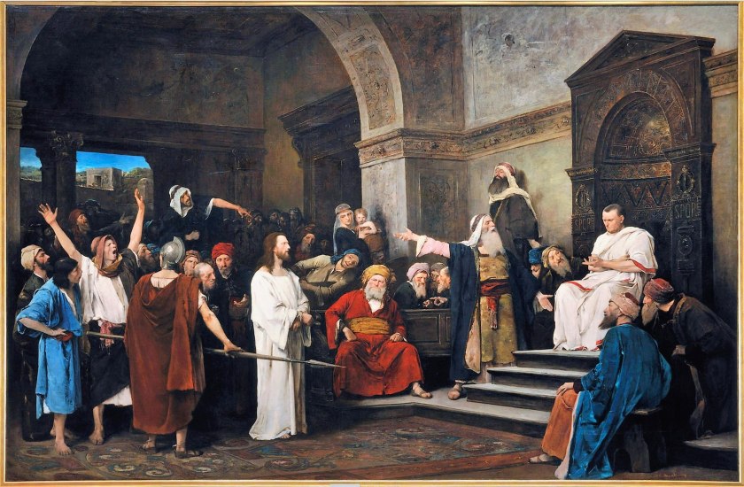 Mihály Munkácsy, Christus voor Pilatus, 1881
